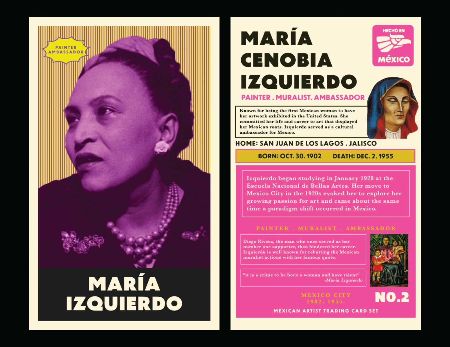 Mexican Artist Trading Cards