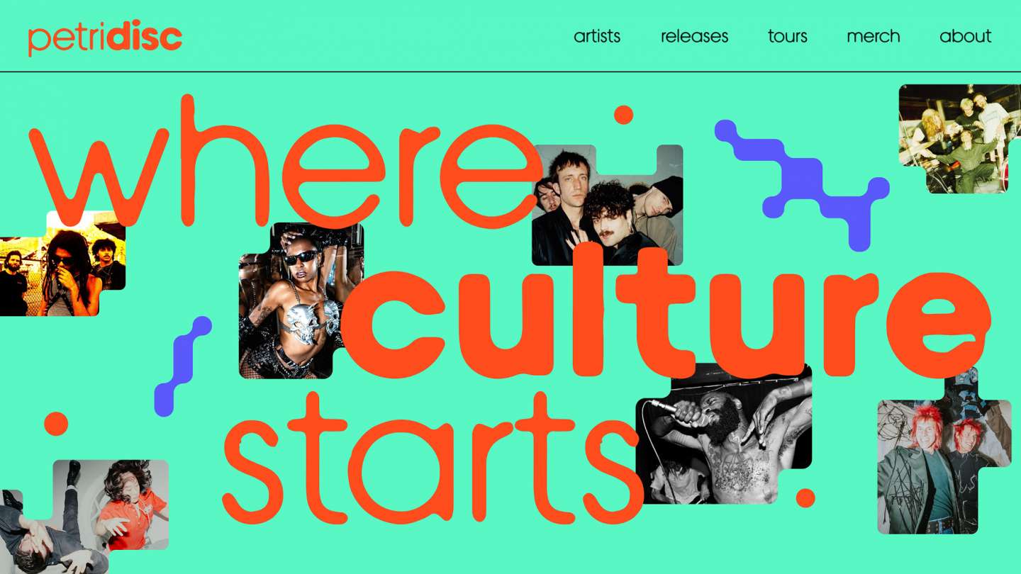 PETRIDISC Record Label Identity