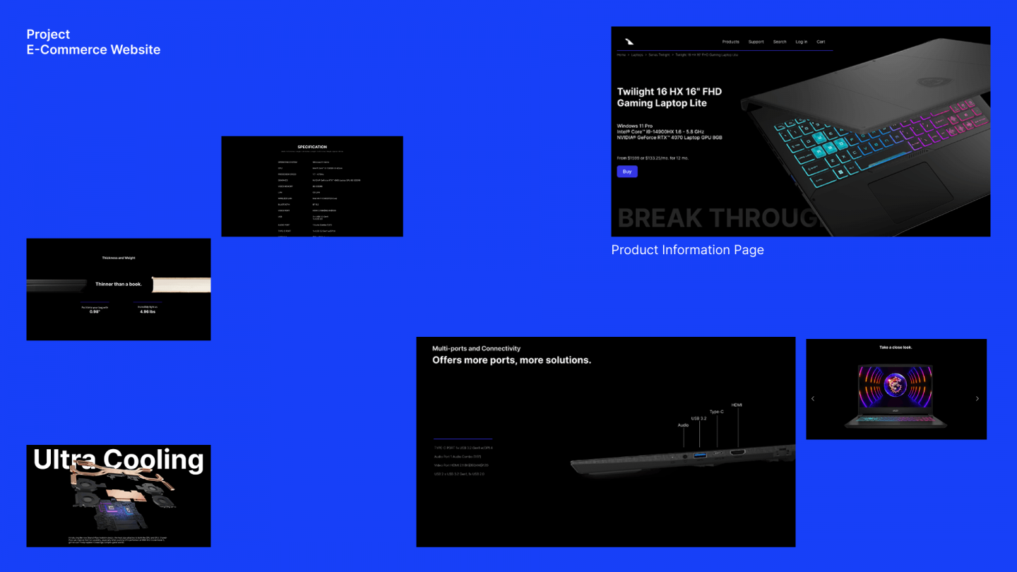 Gullware E-Commerce Website