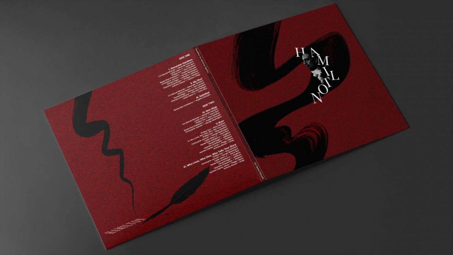 Hamilton Musical Vinyl Album