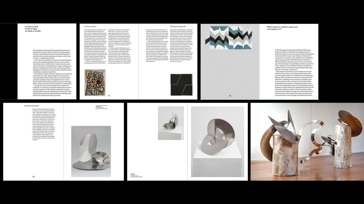 Lygia Clark: no left or right, no front or back, no inside or outside