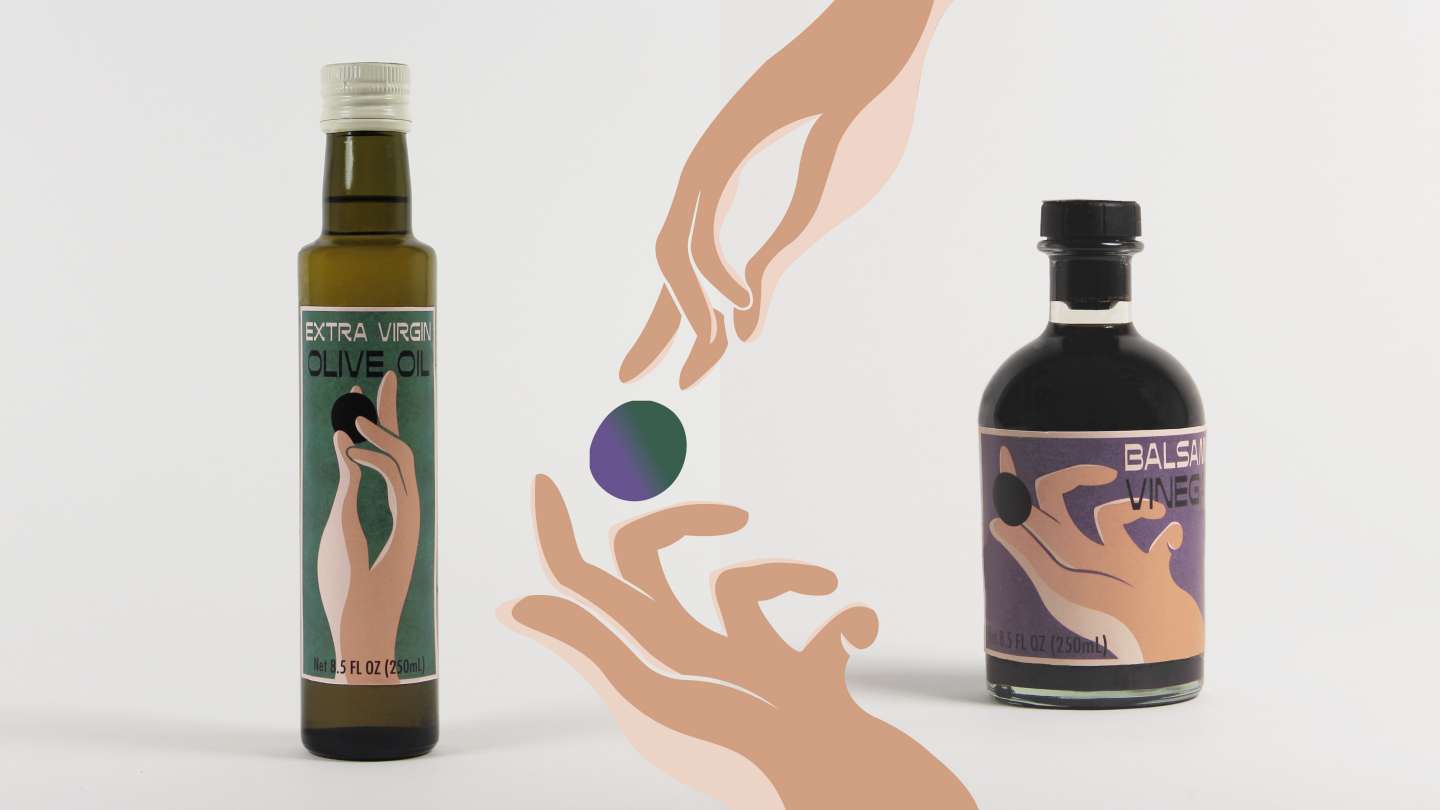 Balsamic Vinegar and Extra Virgin Olive Oil