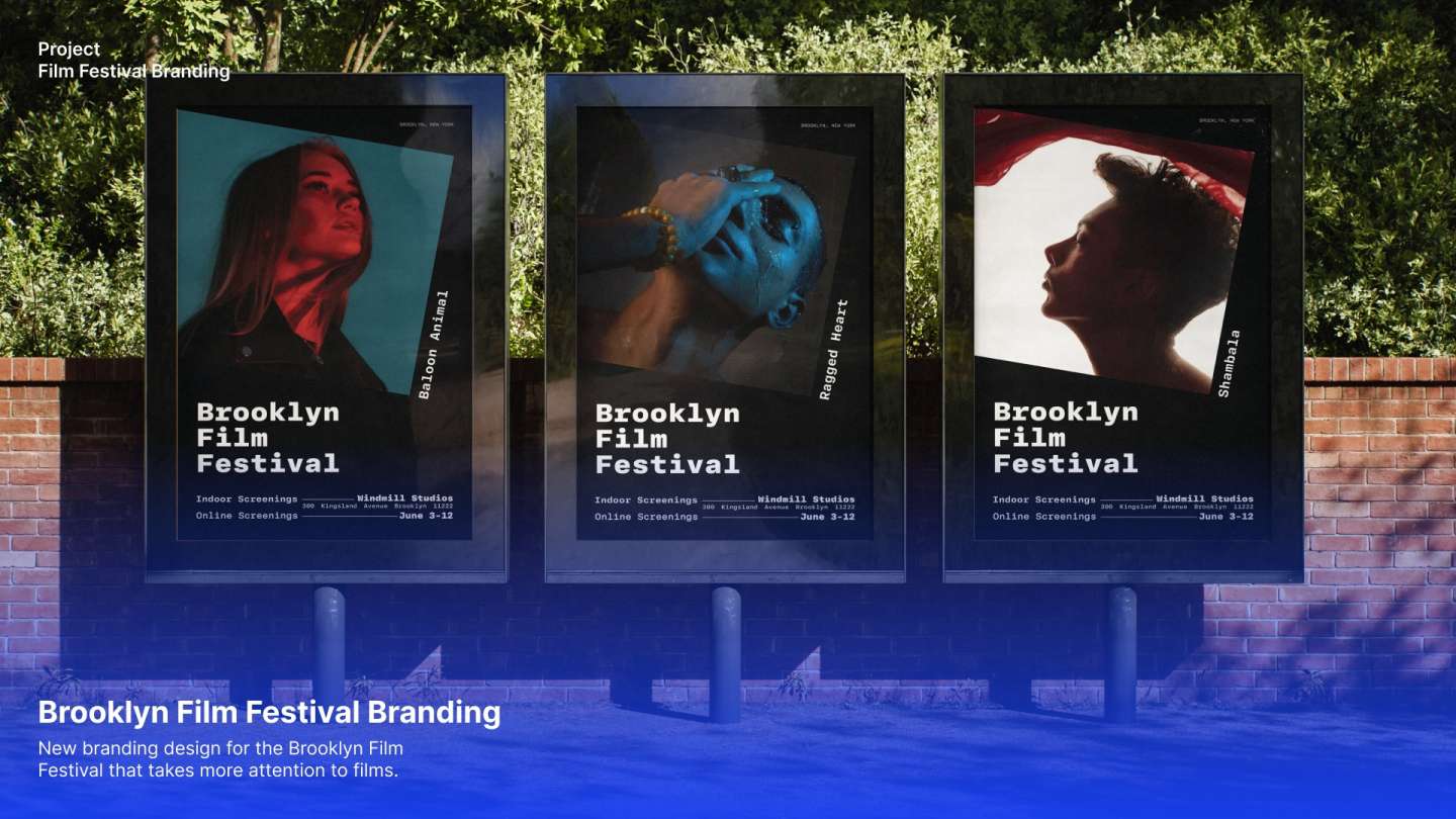 Brooklyn Film Festival Branding