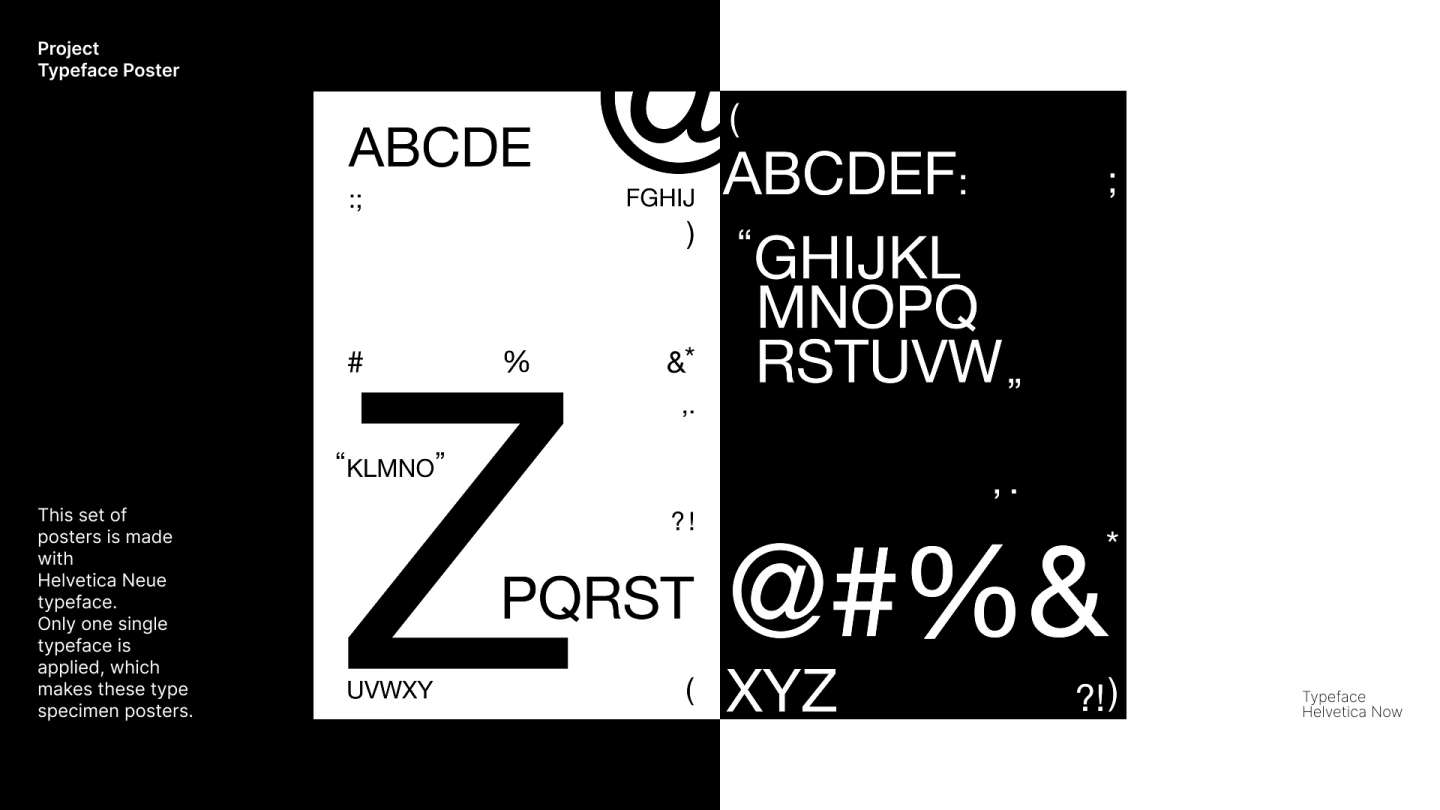 Type Specimen Poster