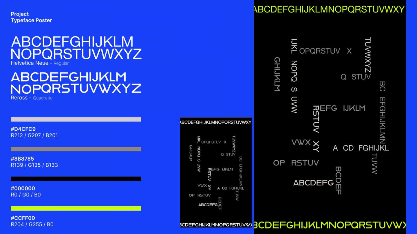 Type Specimen Poster