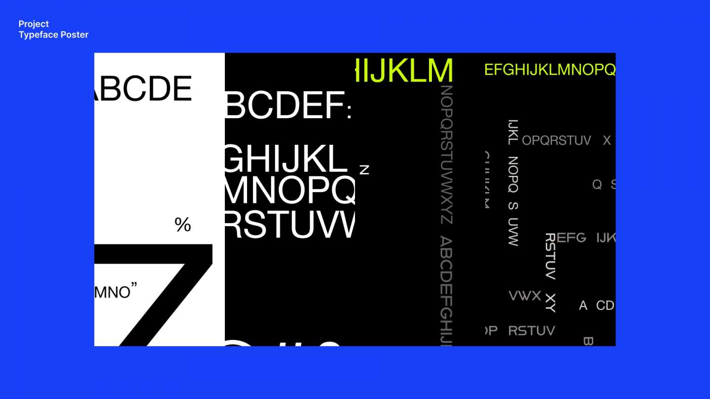 Type Specimen Poster