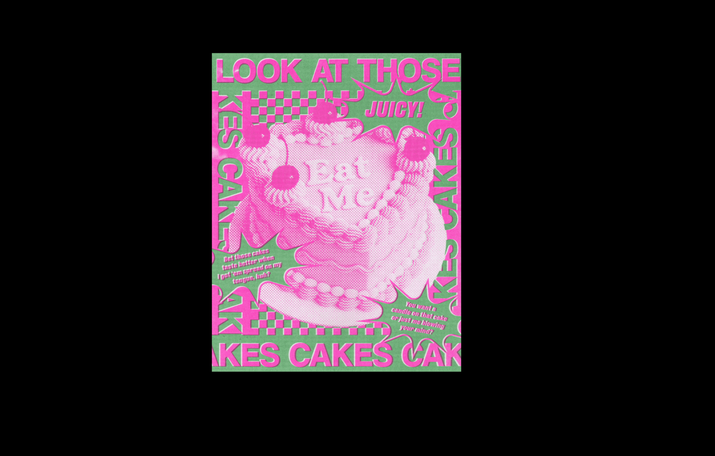 Kinky Cake Poster