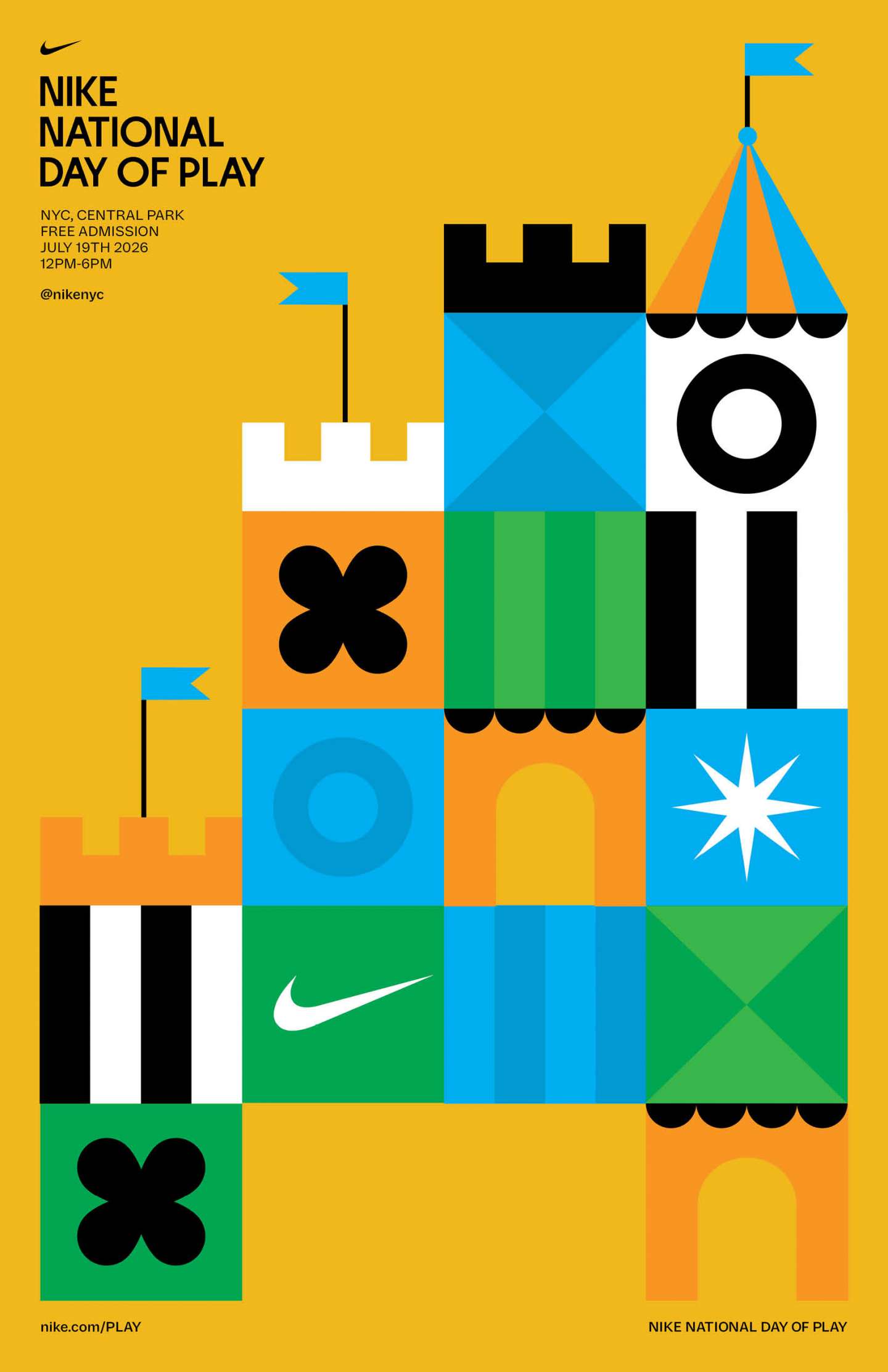 NIKE Day of Play Poster Series