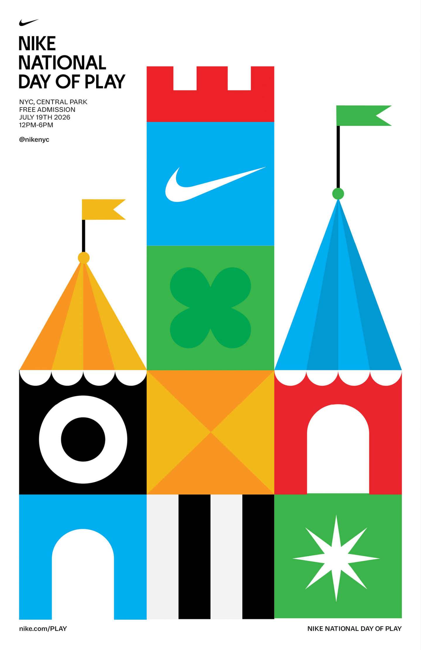 NIKE Day of Play Poster Series