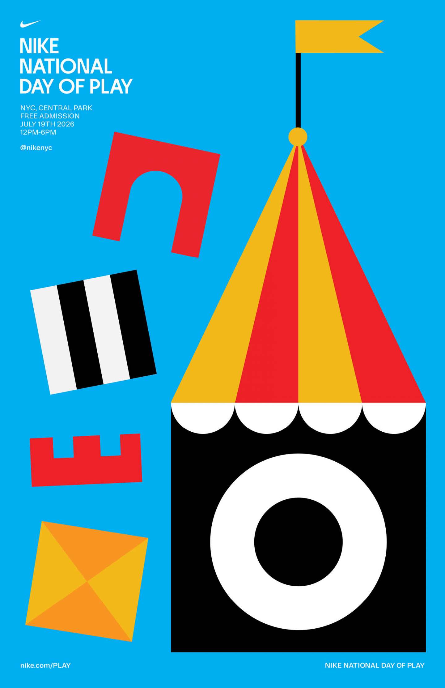 NIKE Day of Play Poster Series