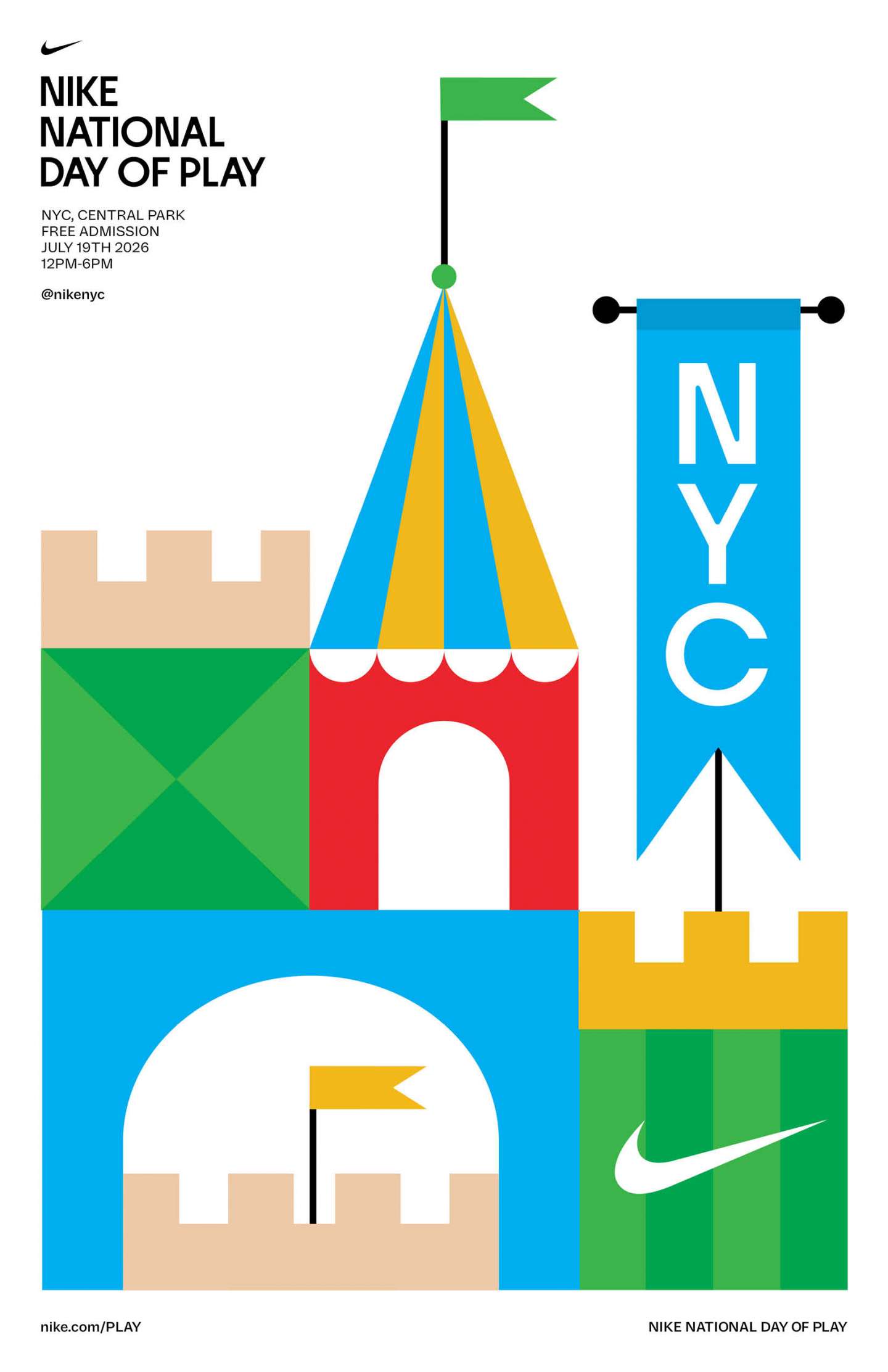 NIKE Day of Play Poster Series