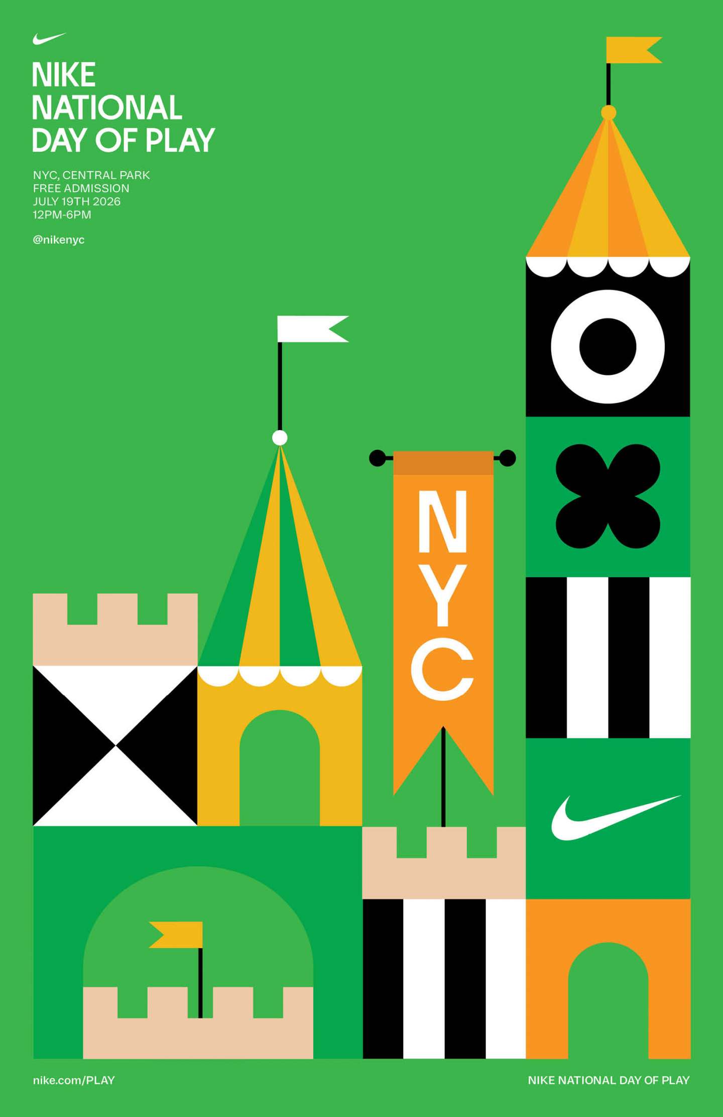 NIKE Day of Play Poster Series
