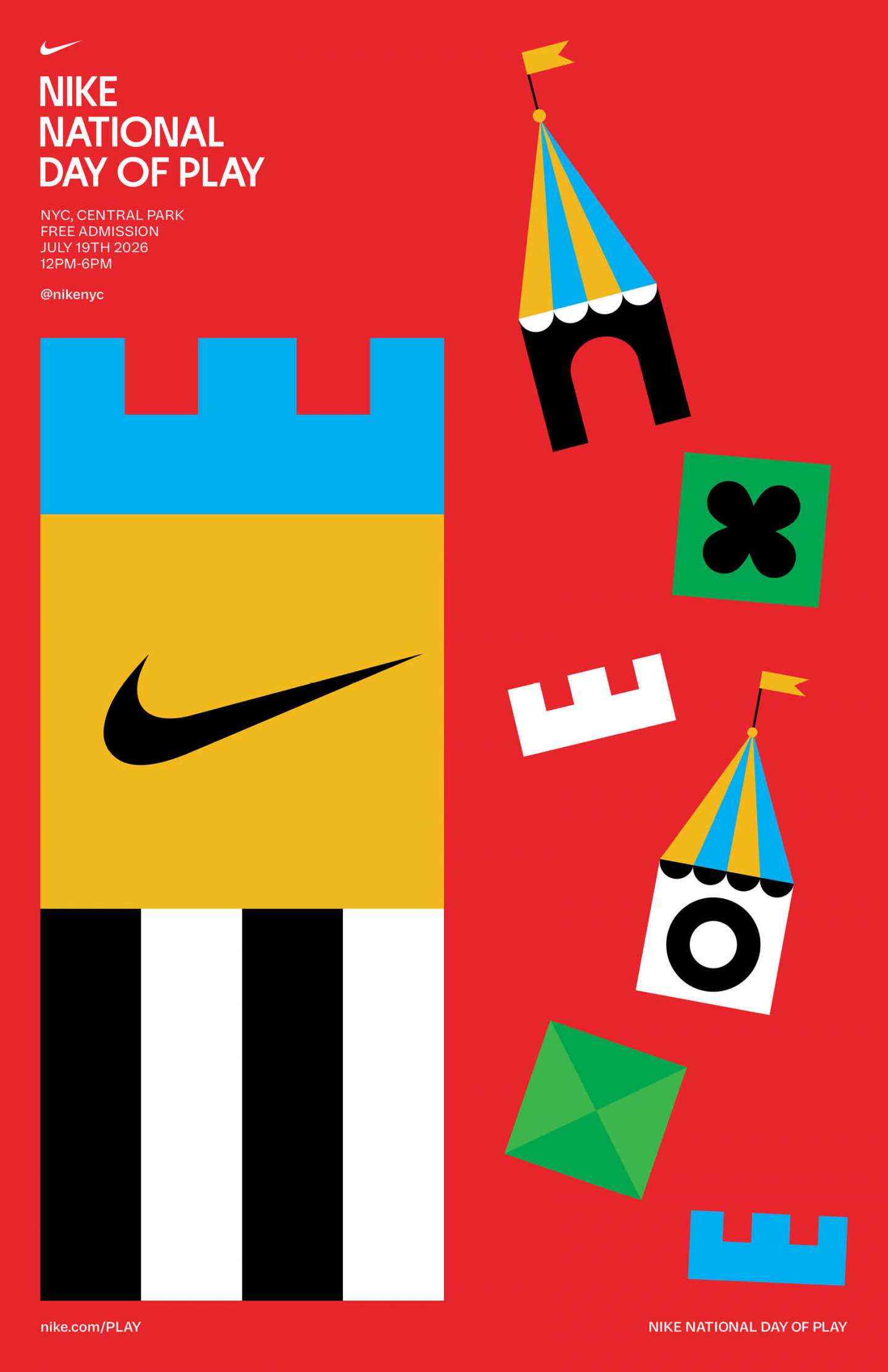 NIKE Day of Play Poster Series
