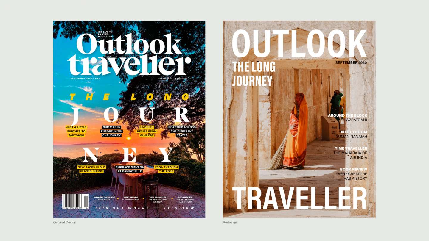 Redesign of Outlook Traveller