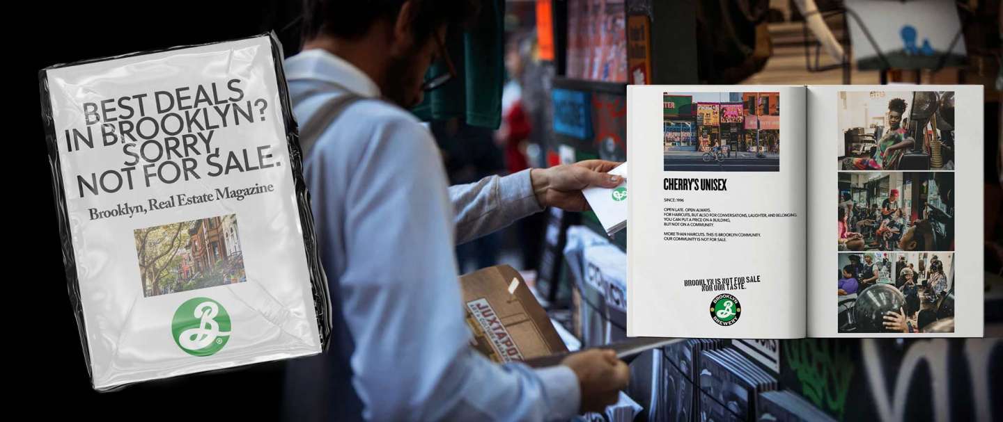 Brooklyn Brewery : BROOKLYN IS NOT FOR SALE