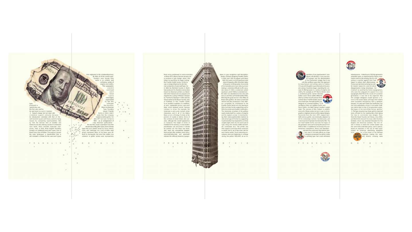 Franklin Gothic Type Specimen 