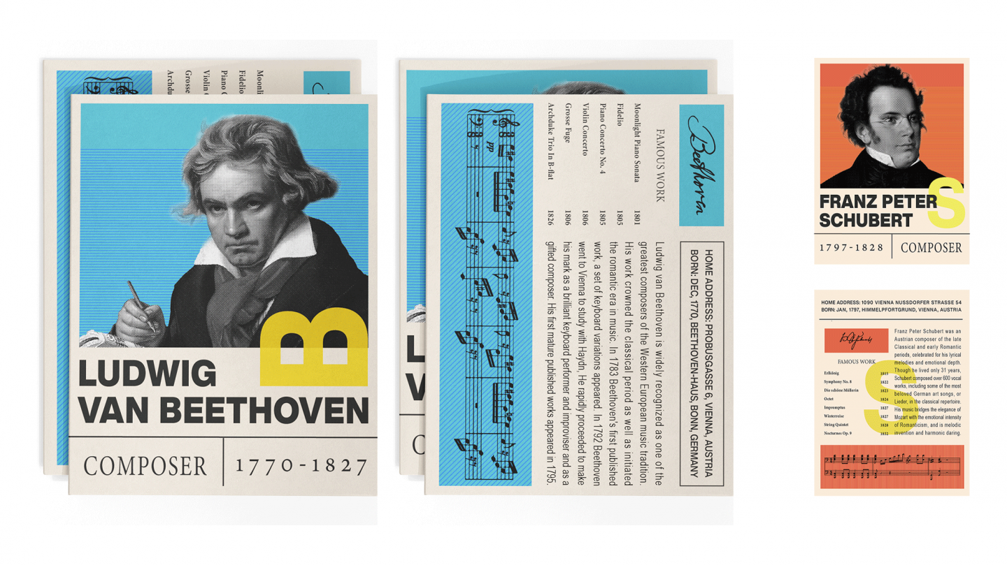 Trading cards-musician