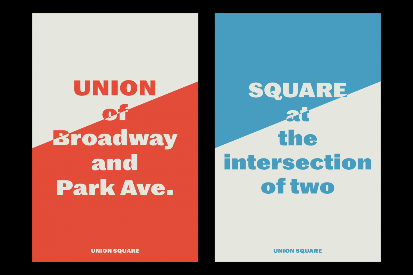 Union Square by Woojin Chung SVA Design
