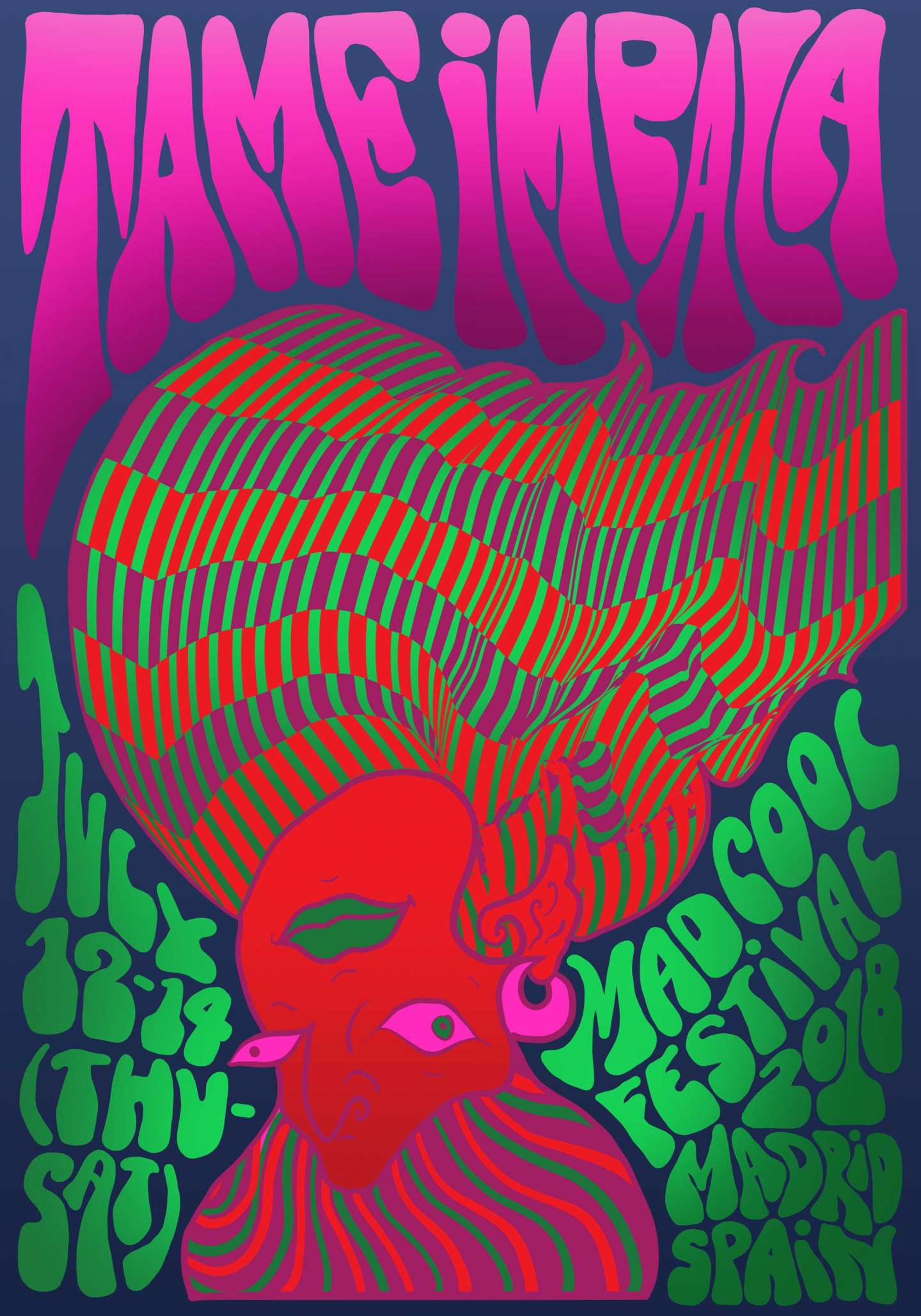 Contemporary Psychedelic Posters