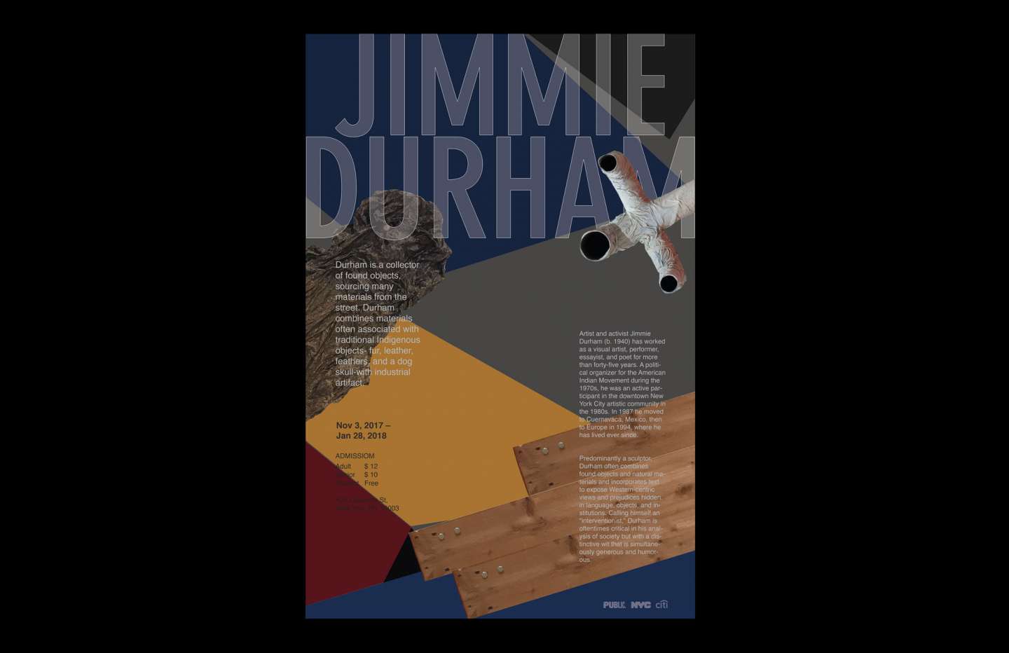 ARTIST EXHIBITION POSTER SERIES — JIMMIE DURHAM