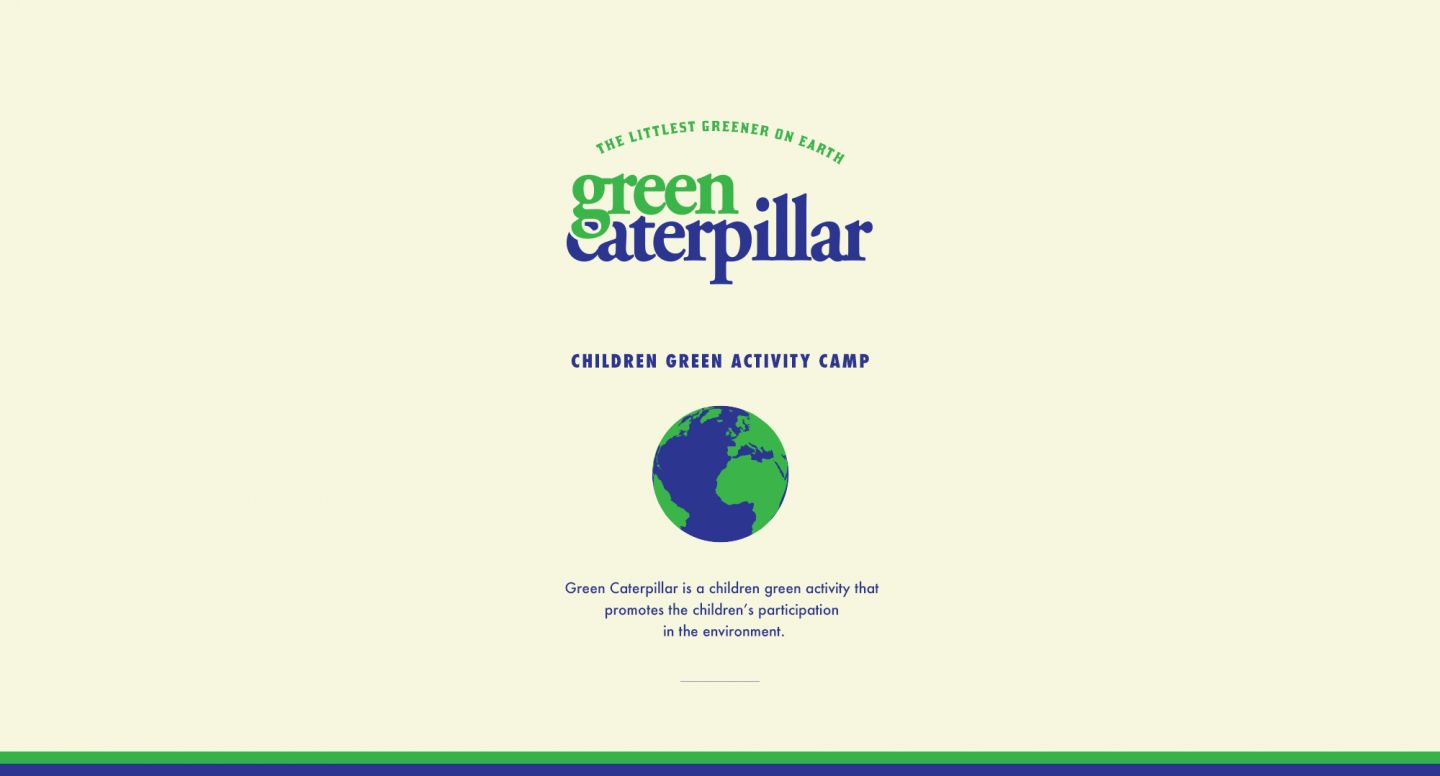 Green Caterpillar: Children Green Activity Campaign