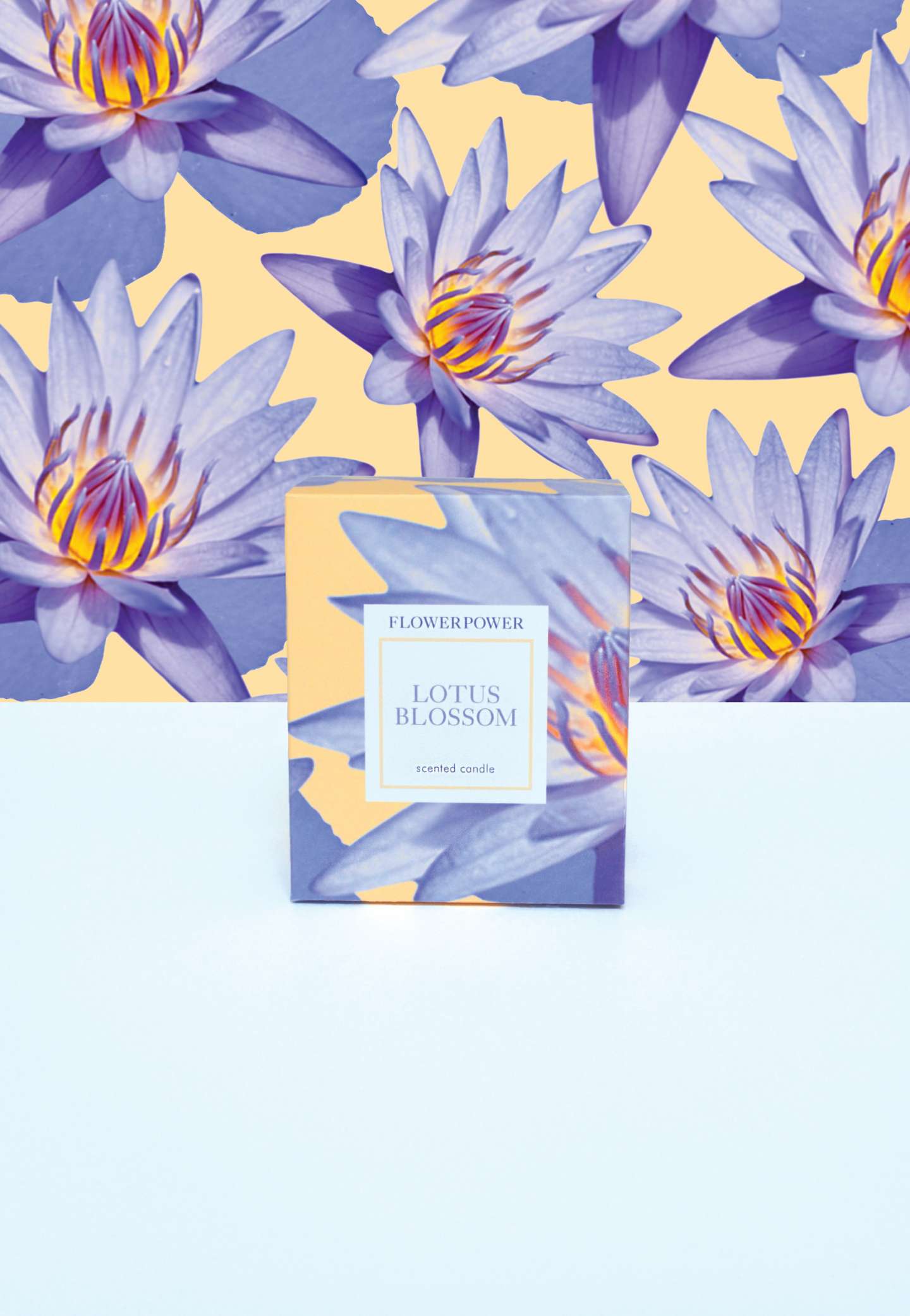 Flower Power Candle Packaging 