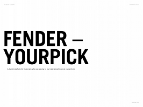 Your Pick by Fender