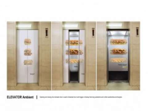 Subway Elevator Ad