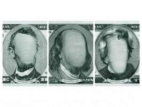 Faceless Money Print Campaign