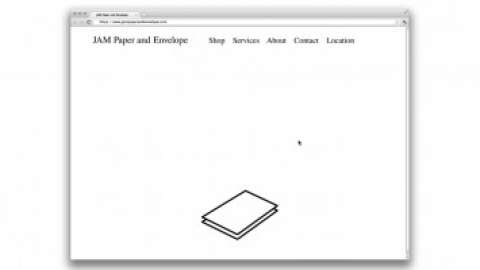 JAM Paper and Envelope Website