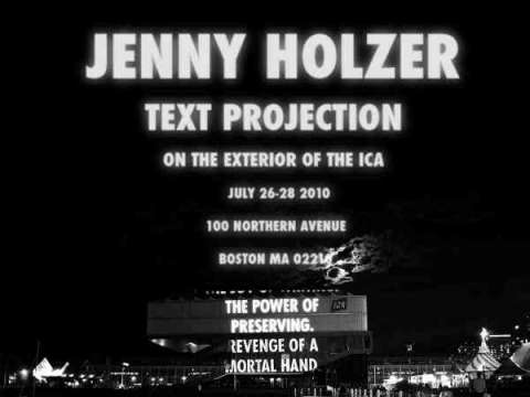 Jenny Holzer #1 (Poster Design)
