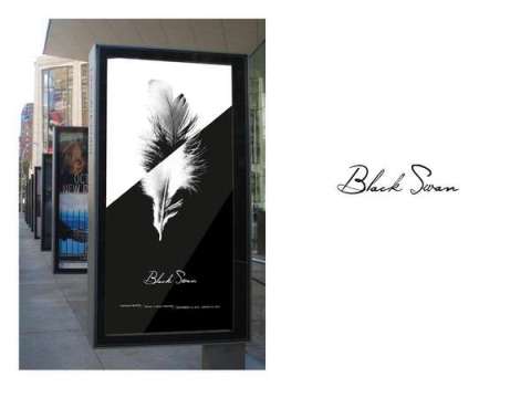 Black Swan Ballet Performance Poster