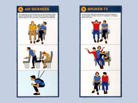 Flight Safety Cards