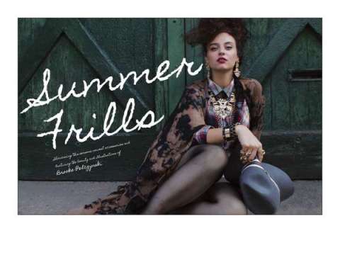 Lauren Ronquillo's Summer Frills Editorial