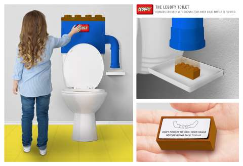 Lego Brick Bathroom