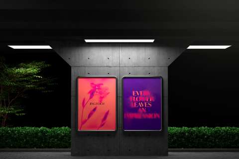 Jing Foch flower shop branding