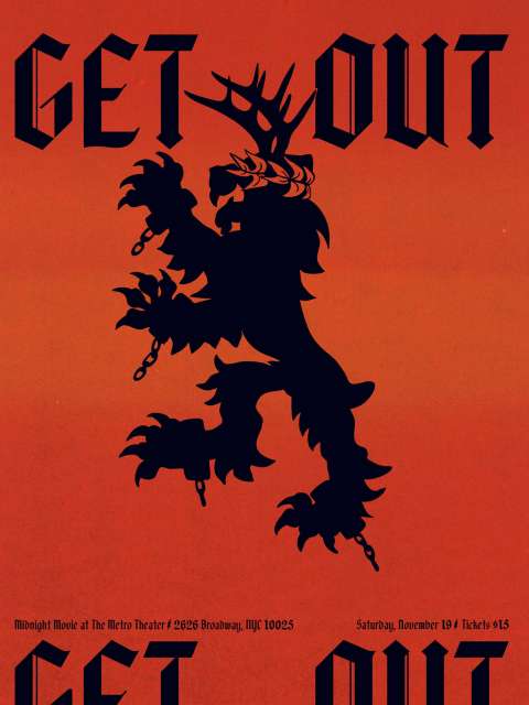 GET OUT POSTER