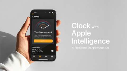 Clock with Apple Intelligence