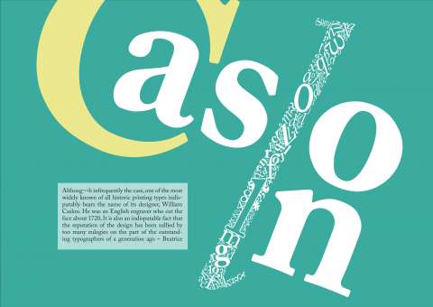 Typeface Editorial - Caslon
