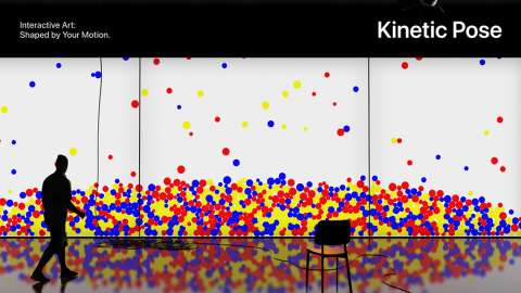 Interactive Art: Kinetic Pose