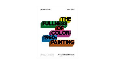 The Fullness of Color Poster