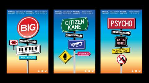 MOViE'iN FiLM FEST POSTER SERIES