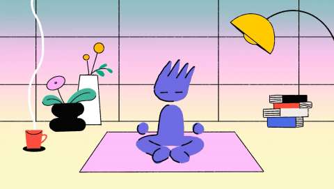 Motion Graphic：Meditation