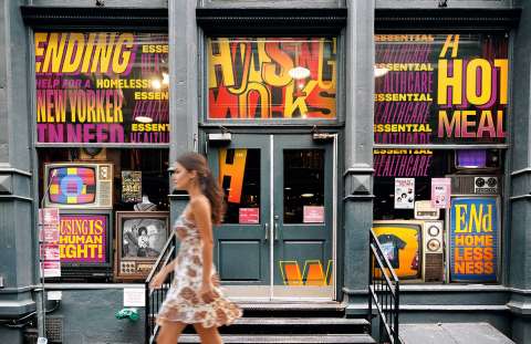 Housing Works Window Display