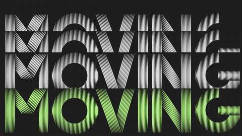 MOVING Display Typeface