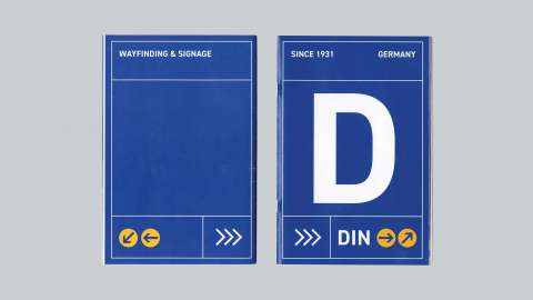 Din type specimen book