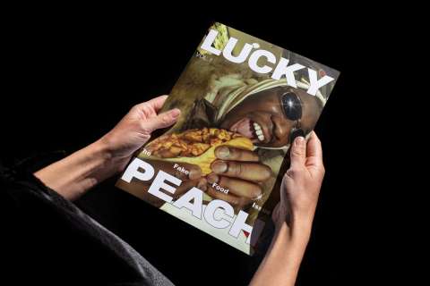 Lucky Peach Magazine Editorial Design