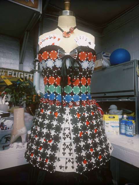 Poker Dress Design