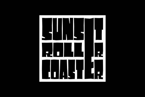 Sunset Rollercoaster vinyl book