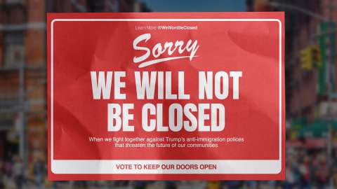 Sorry, We Won't Be Closed